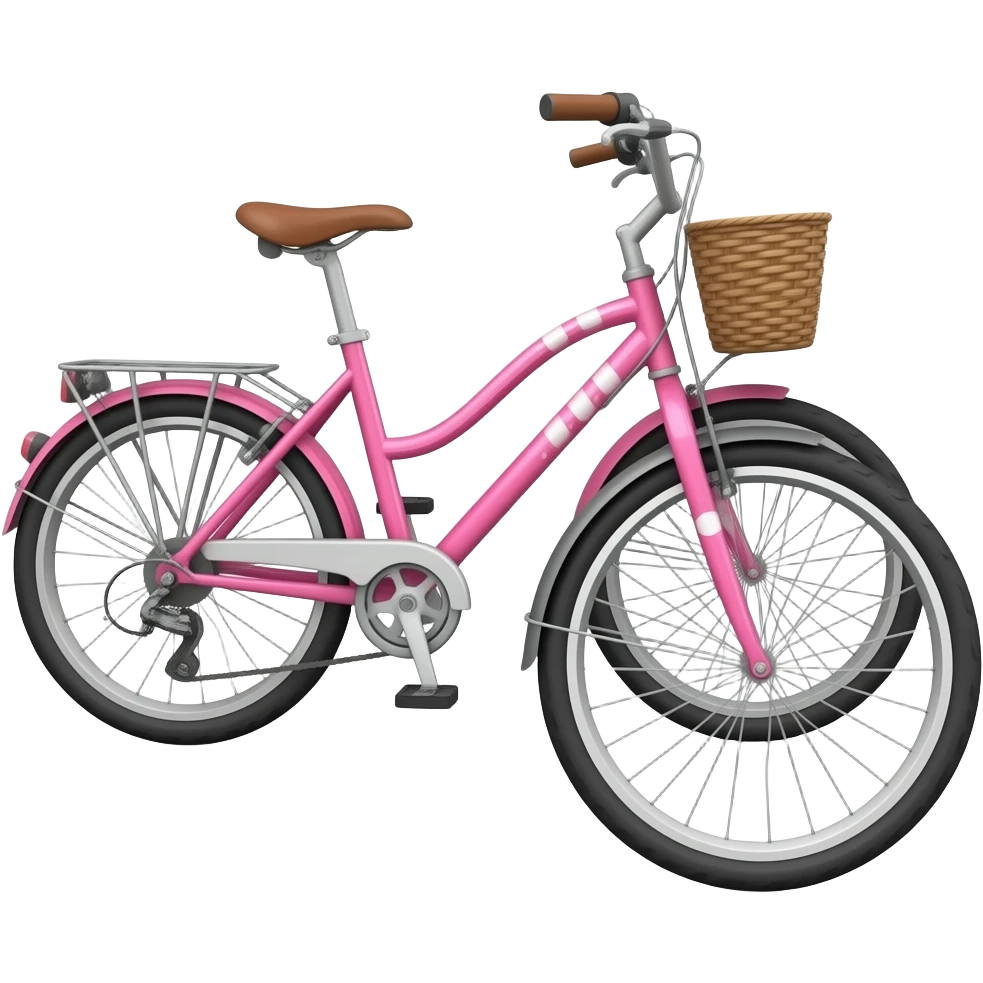 pink spring bike emoji