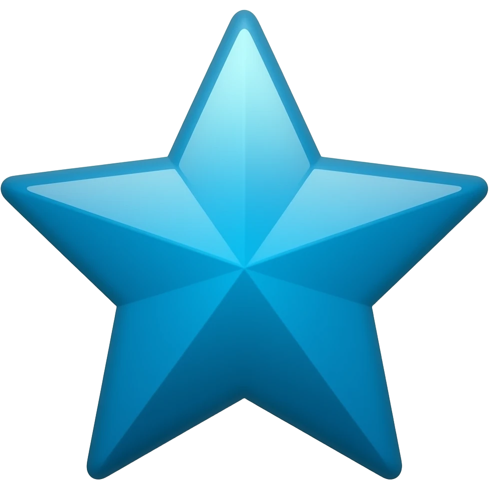 Blue Star emoji