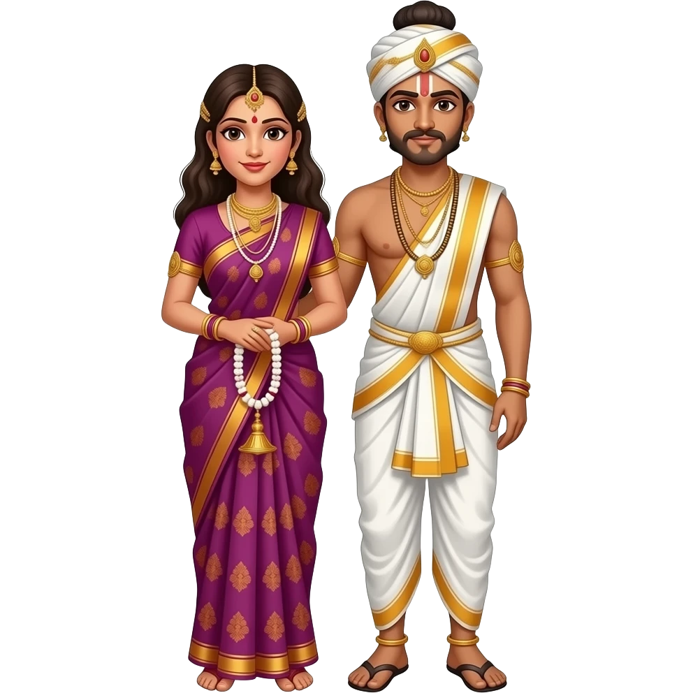 sita ram full standing pic with varamala emoji
