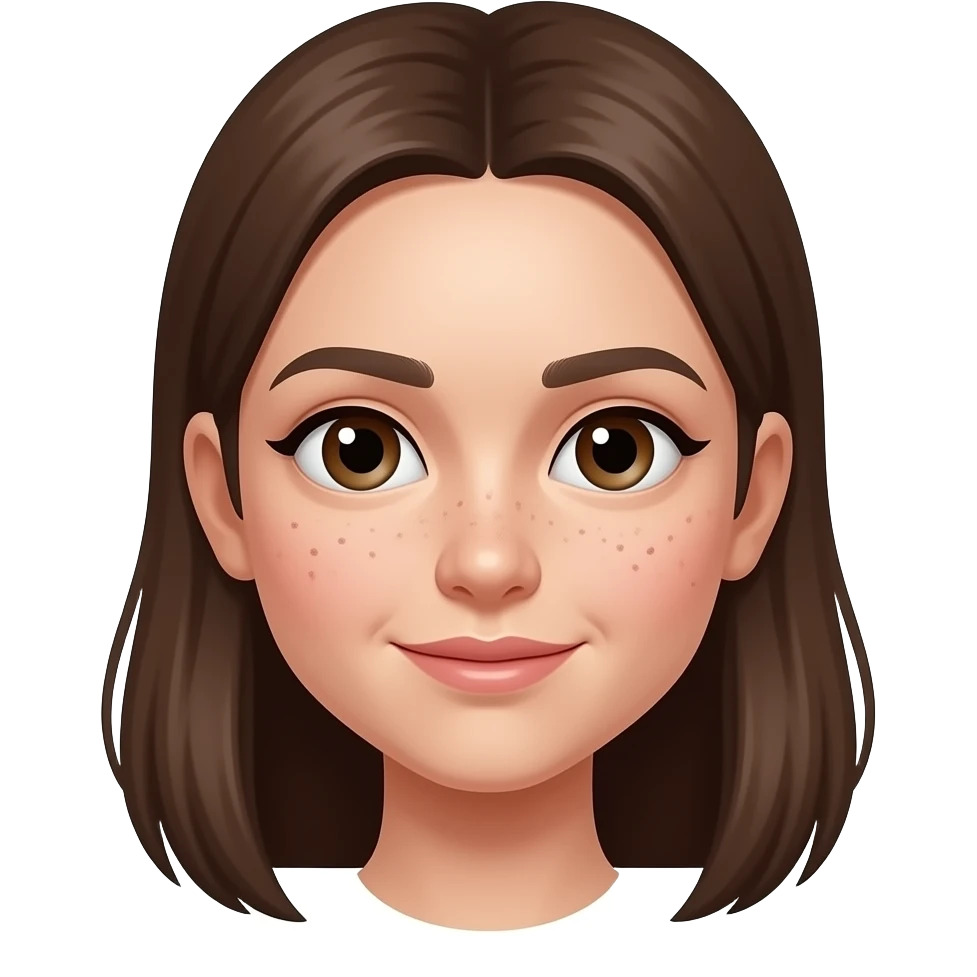girl with breakouts emoji