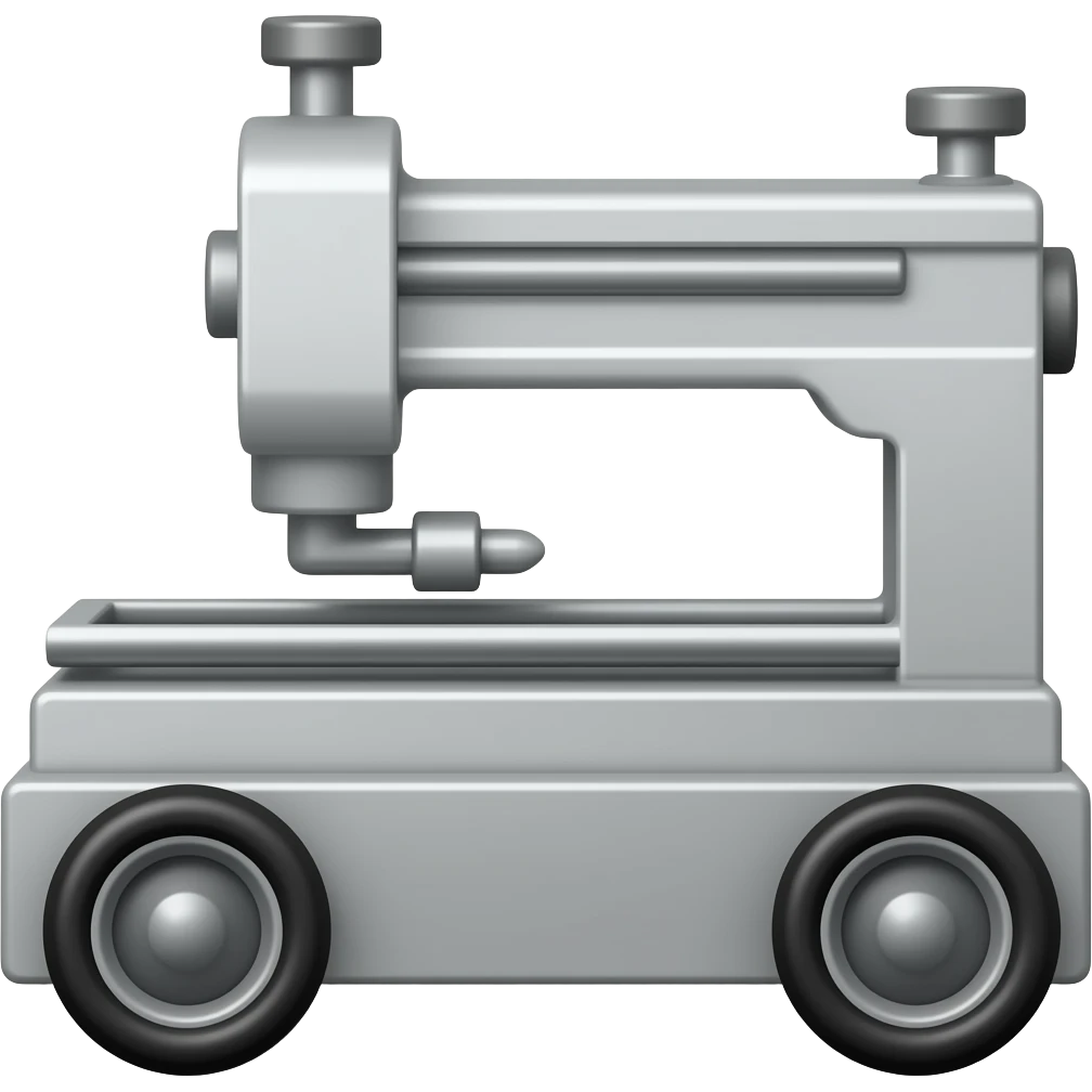 machine on wheels emoji