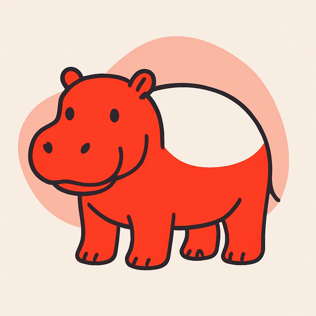 Hippo emoji