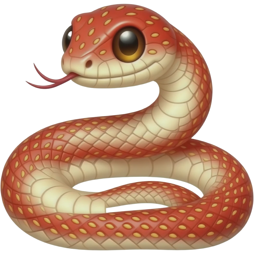 strawberry snake emoji