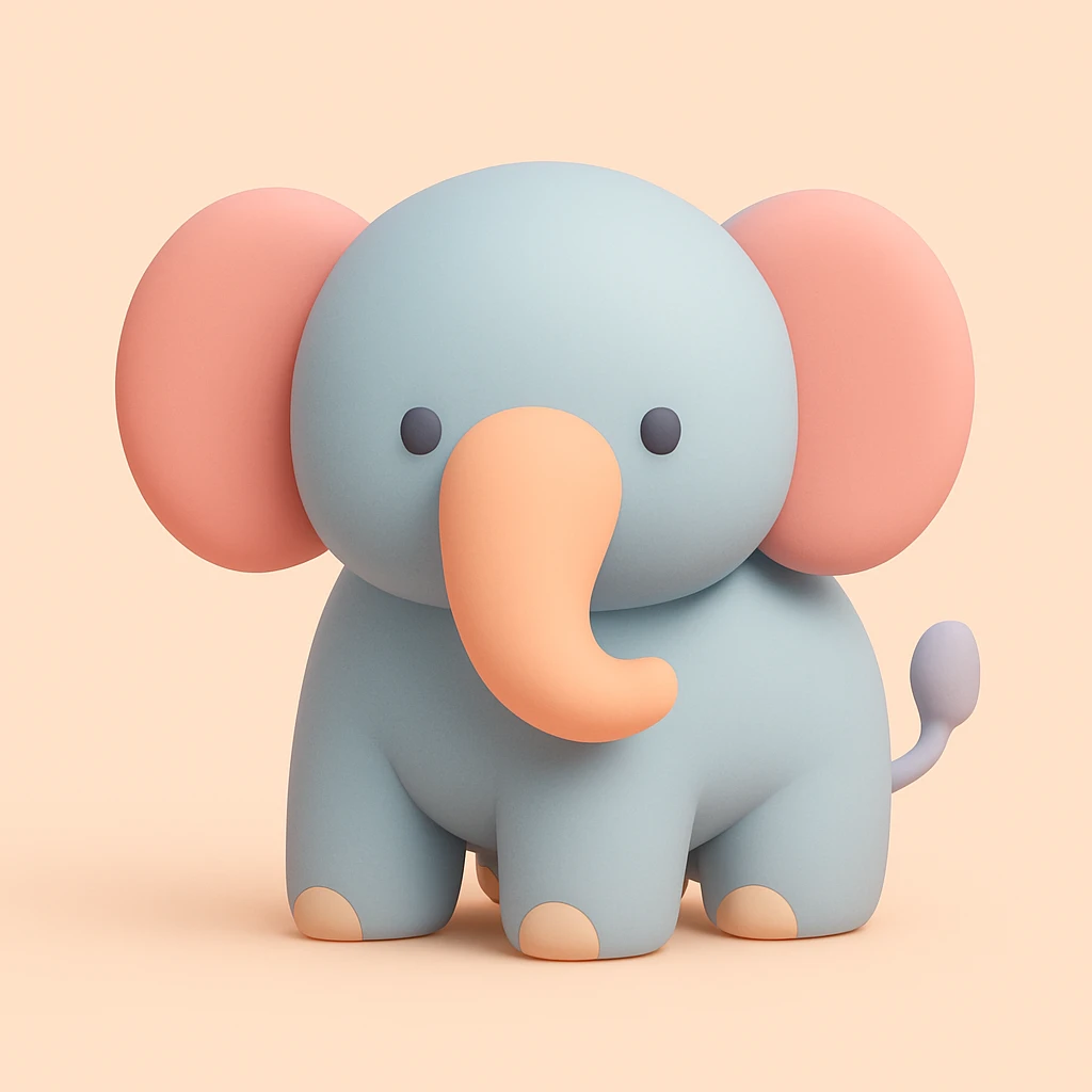 Elephant emoji