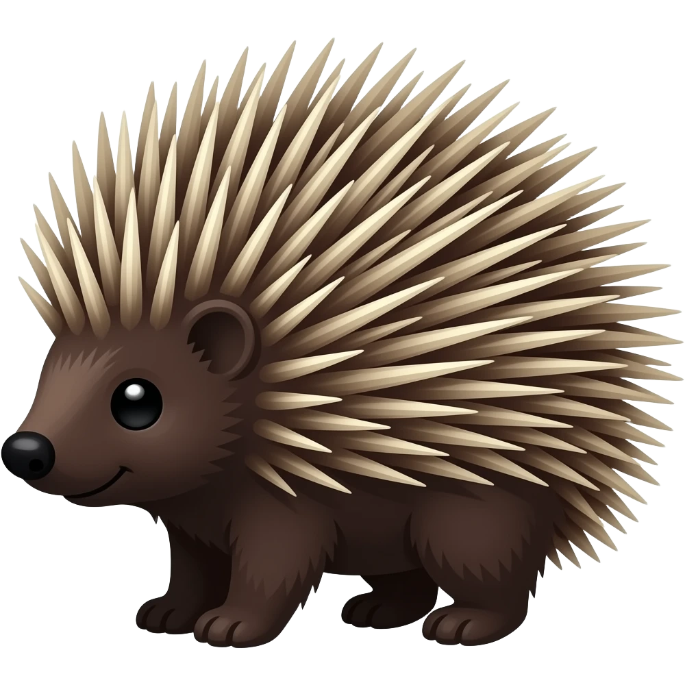 Porcupine emoji