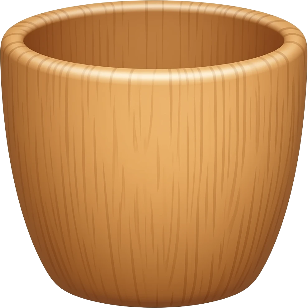 wooden cup oak emoji