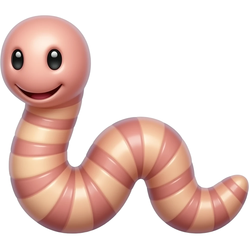 worm emoji