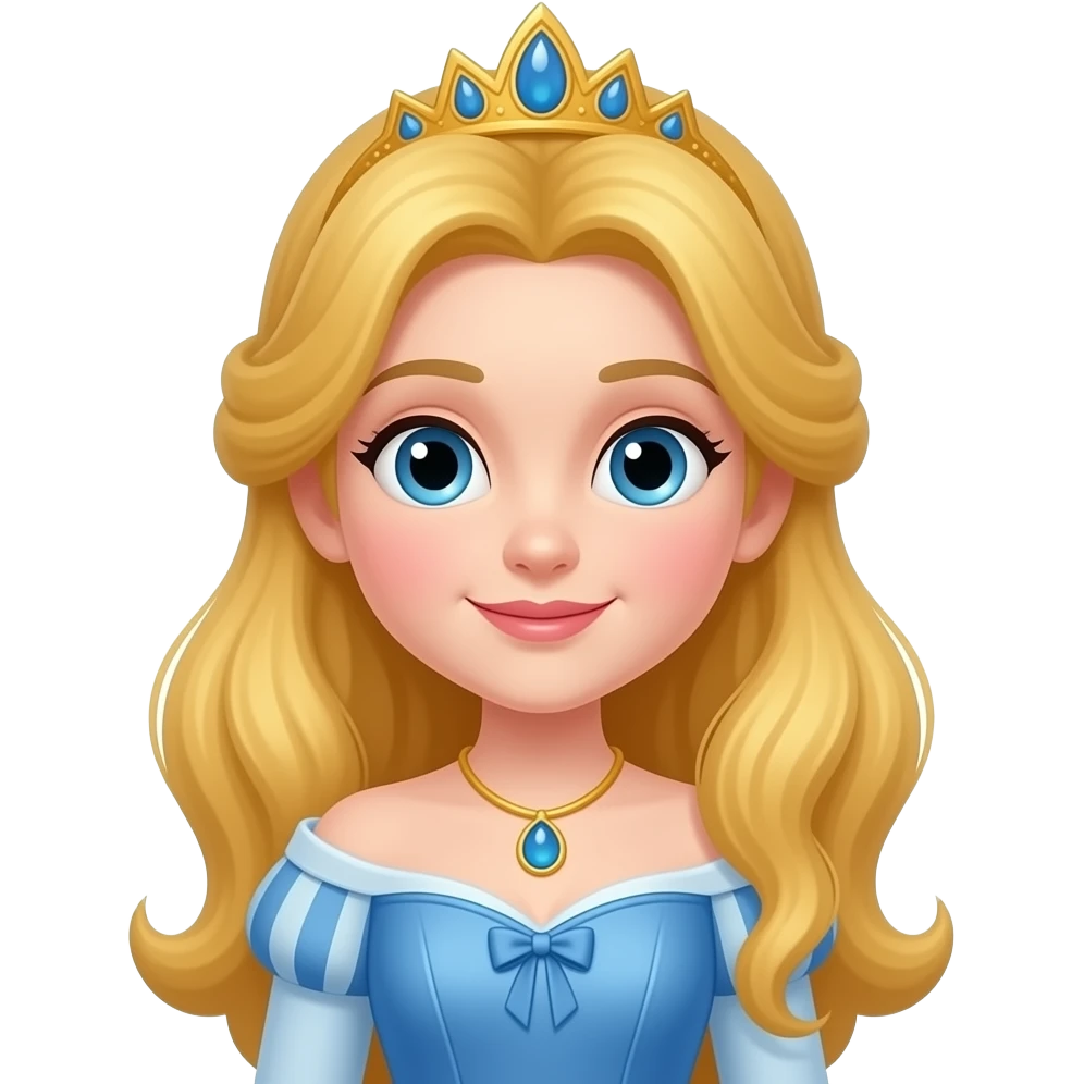 Create a princess emoji