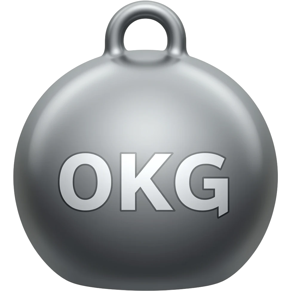 crea el emoji de una pesa de 100kg emoji