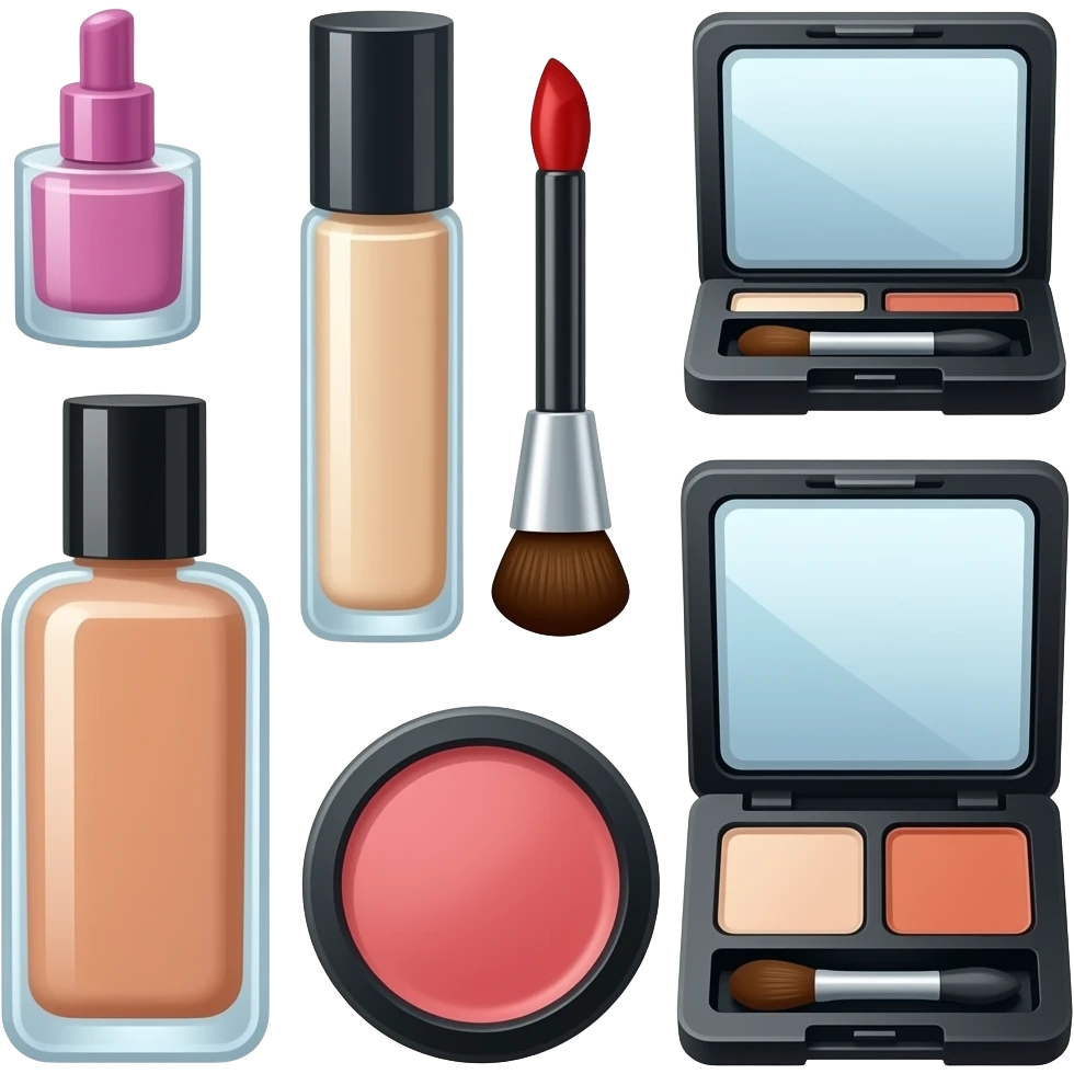 makeup products emoji