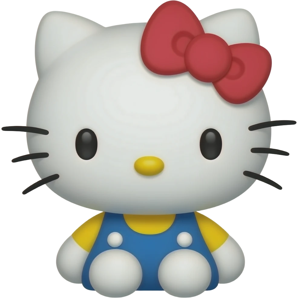 Hello kitty emoji