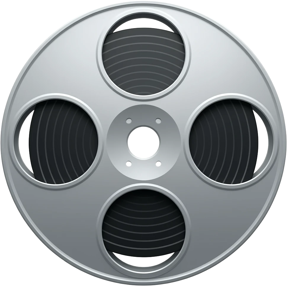 Image Of A 16 MM Film Reel emoji