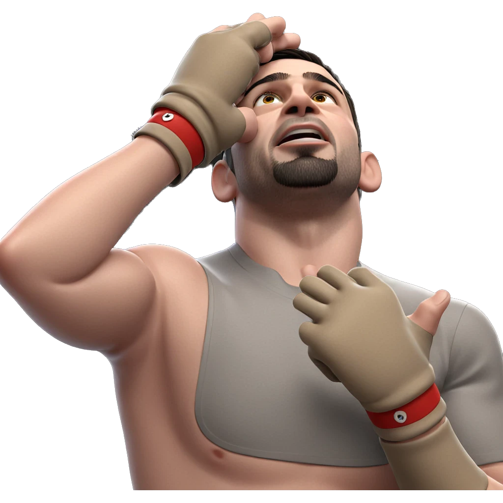 boy in fingerless gloves emoji