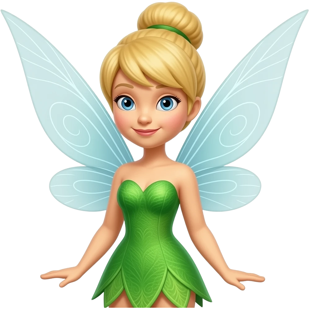 Rosetta from Disney Fairies wearing the outfit she wore in Tinker Bell And The Great Fairy Rescue. emoji