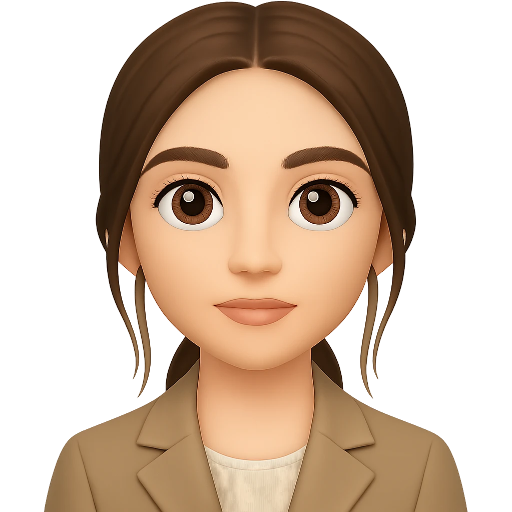 turn the second man in emoji style of the 1st image, match the facial features and get up emoji