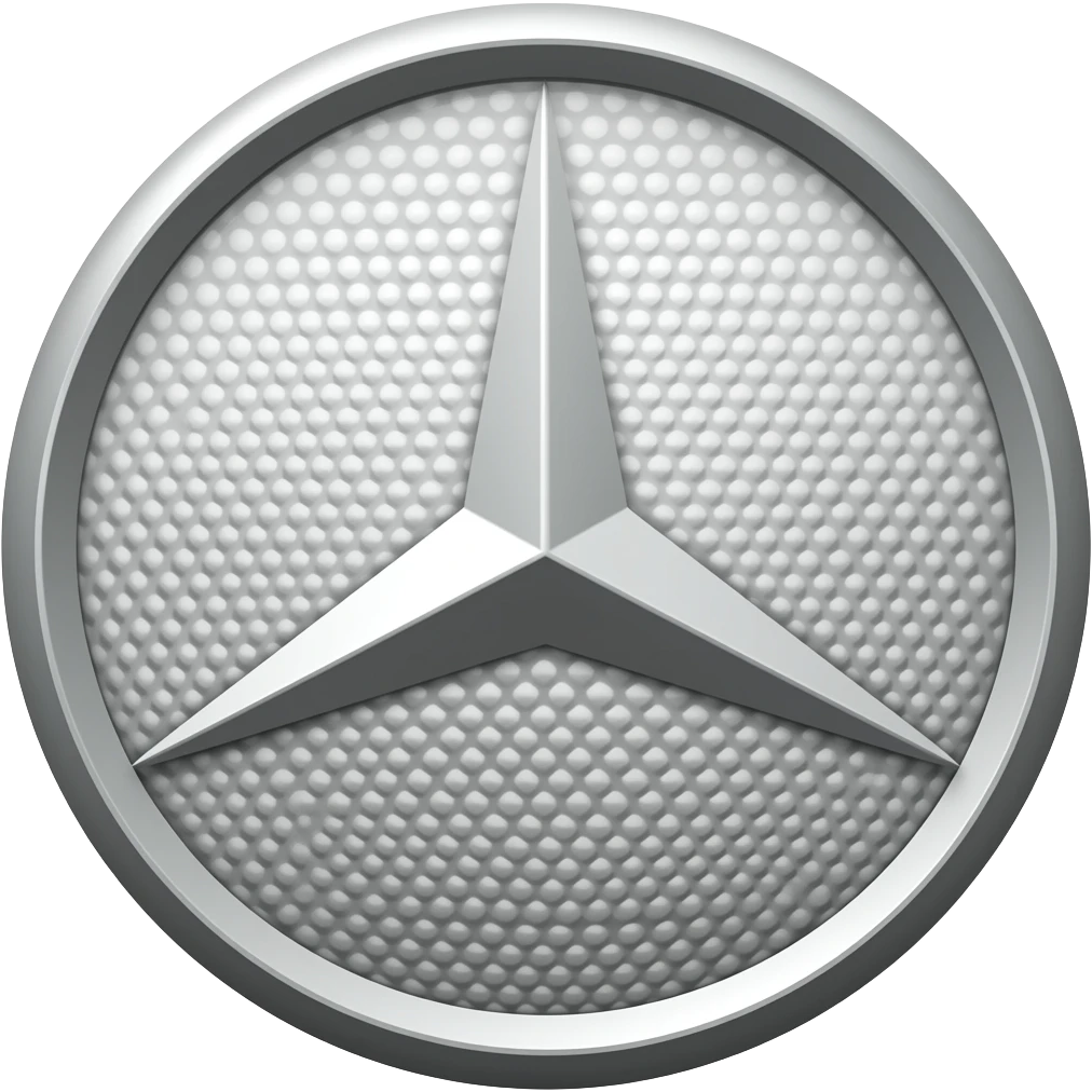 Mercedes bens logo emoji