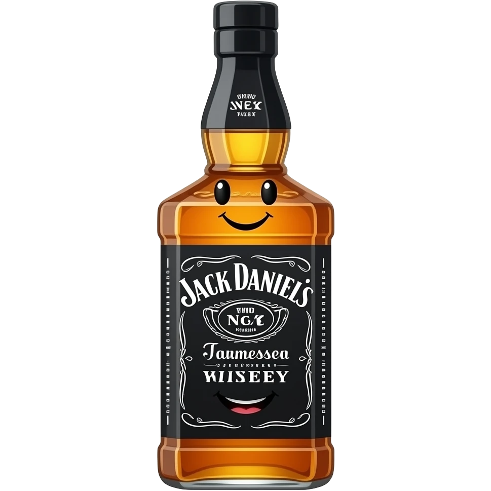 Jack Daniel’s cartoon or funny emoji emoji
