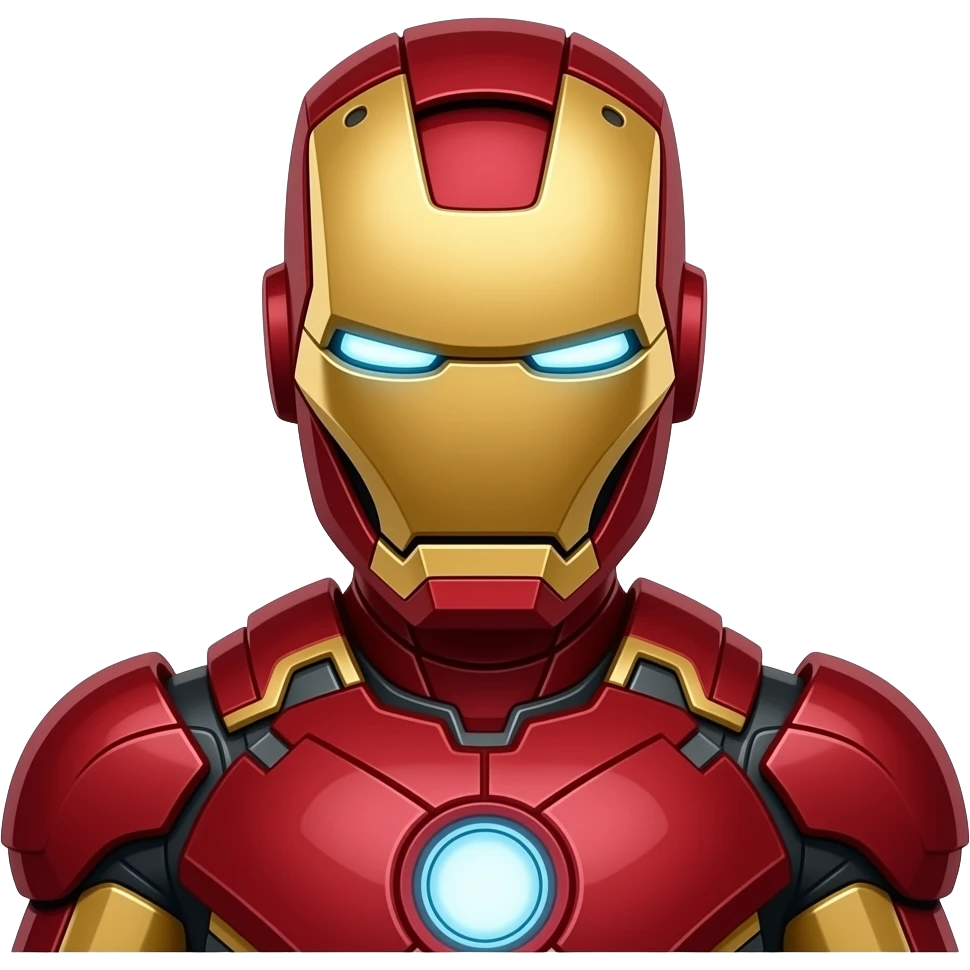 Iron man emoji for nickname emoji
