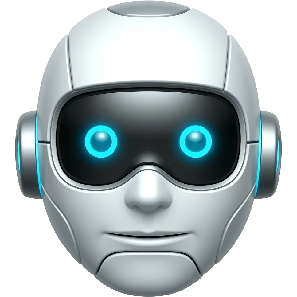 Haz la cabeza de un robot estilo cubista picasso emoji