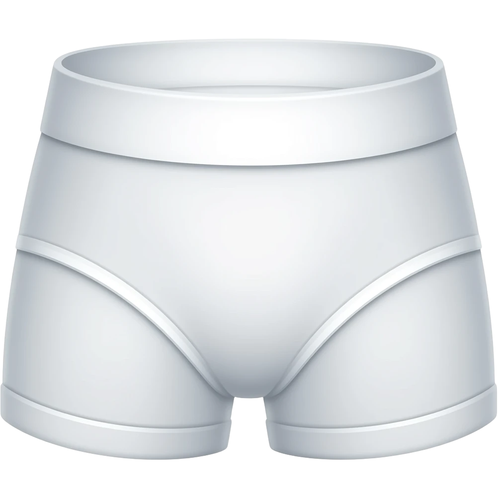 Sanitary pad placed in panties emoji