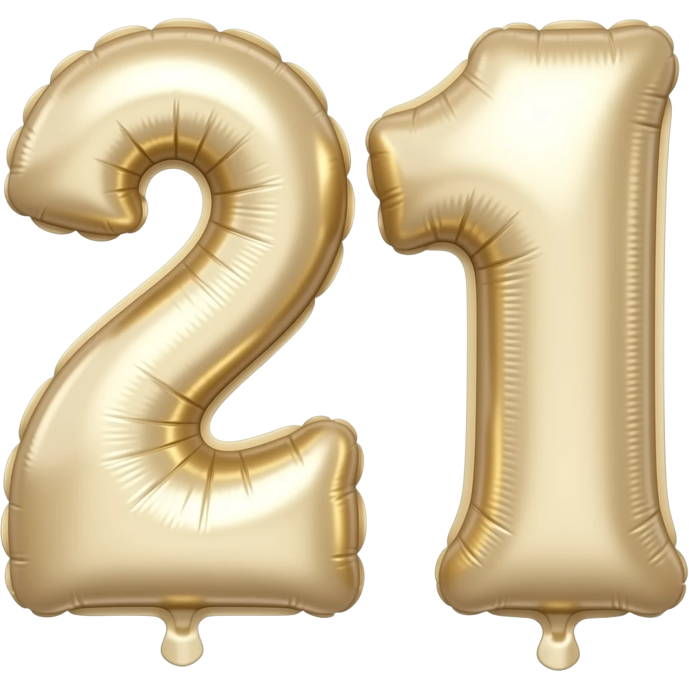 happy double digit birthday balloon emoji
