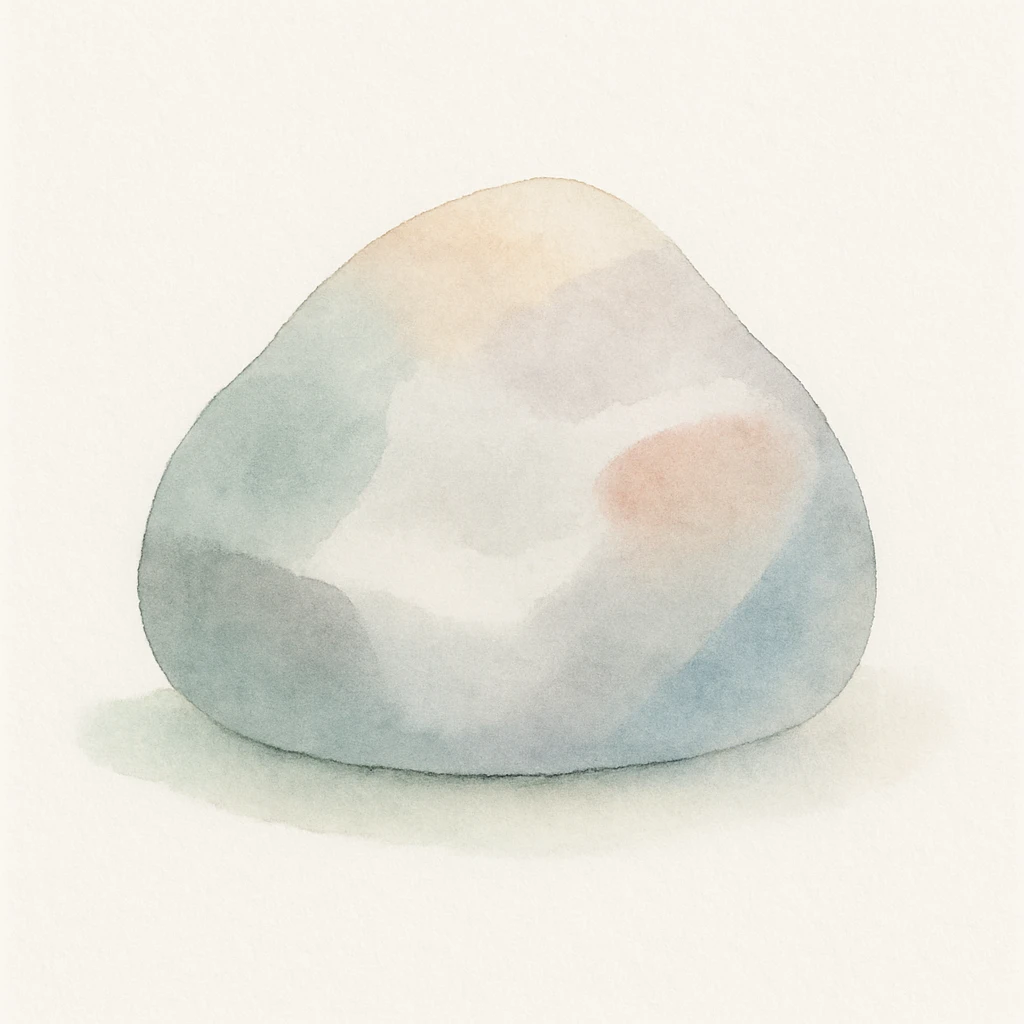 a rock emoji