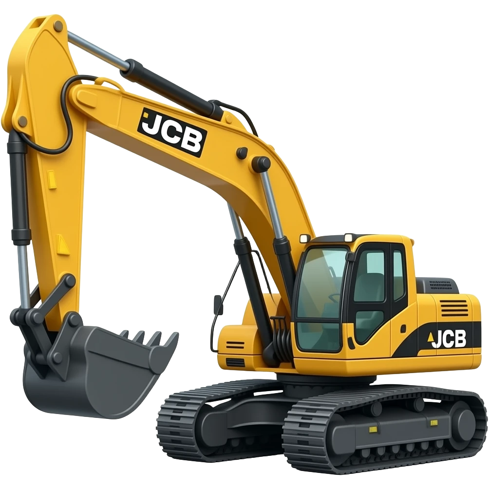 backhoe jcb 3dx emoji