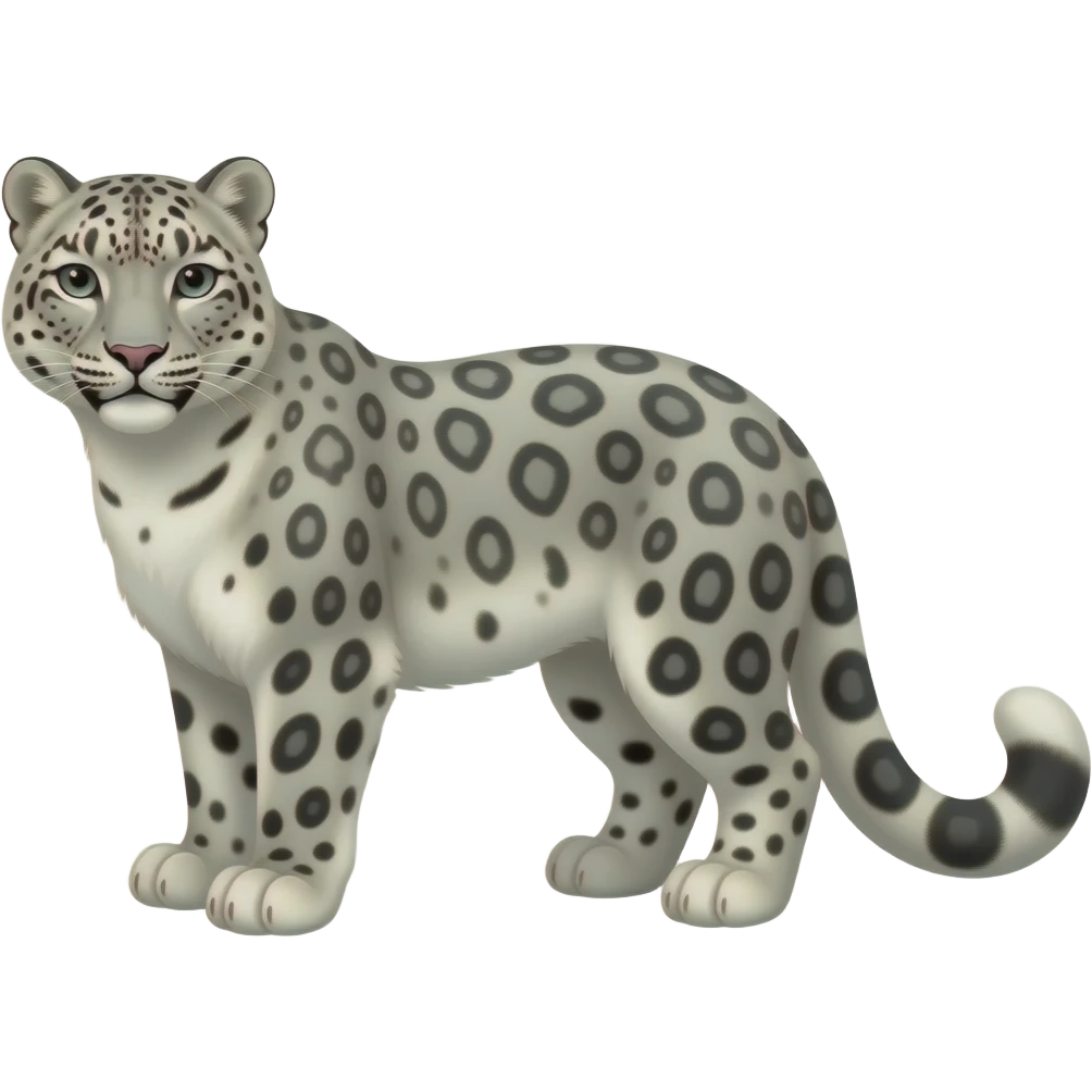 panthère des neiges emoji