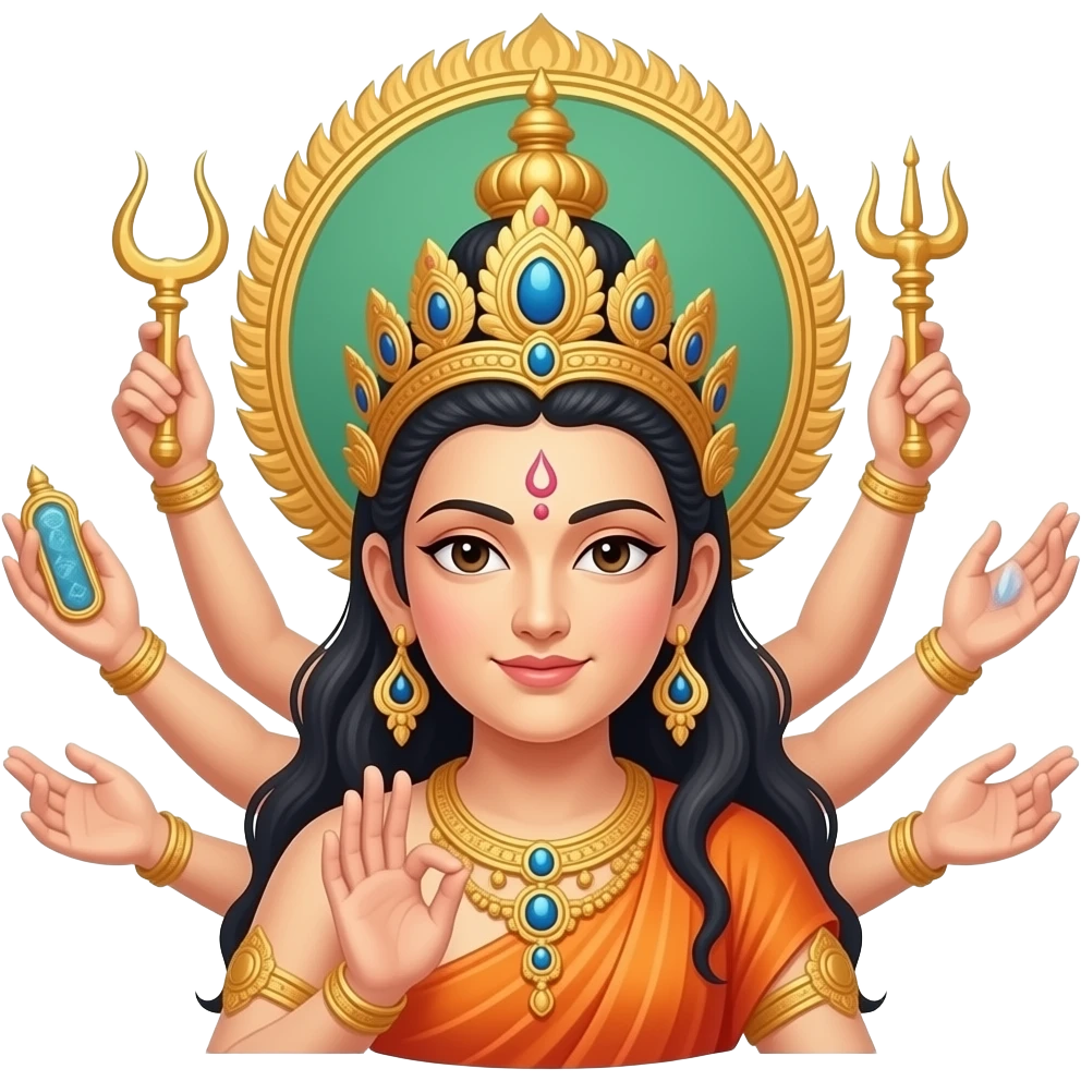 tantric goddess Vajradevi,  a supreme female Buddha,Buddhism. a supreme female deity or Buddha representing enlightenment and tantric wisdom. emoji