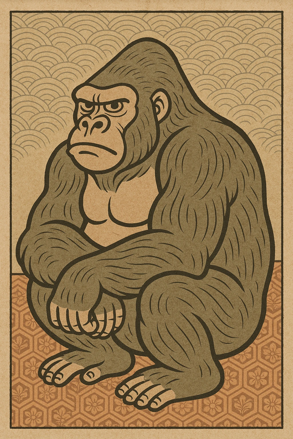 Gorilla emoji