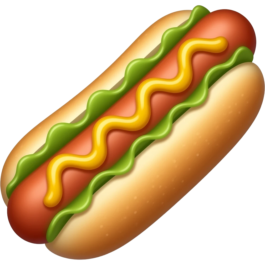 Hotdog emoji