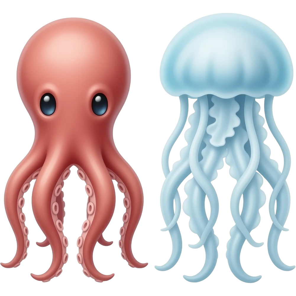 Octopus jellyfish emoji