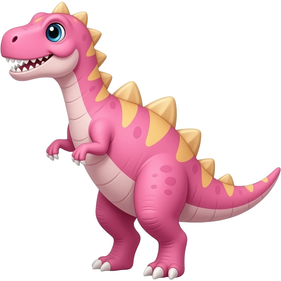 pink dinosaur original emoji emoji