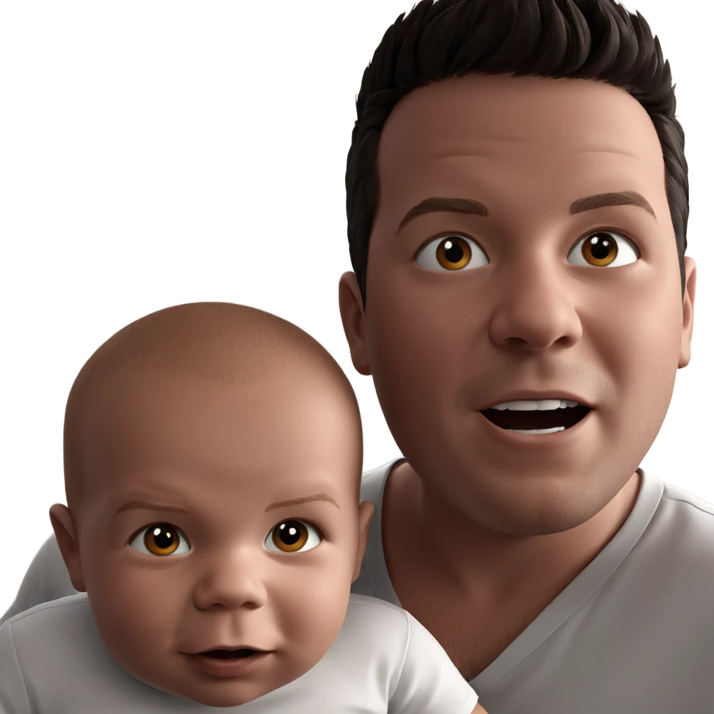 brothers with contrasting styles emoji