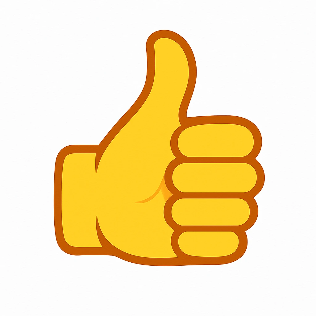 thumbs up emoji emoji