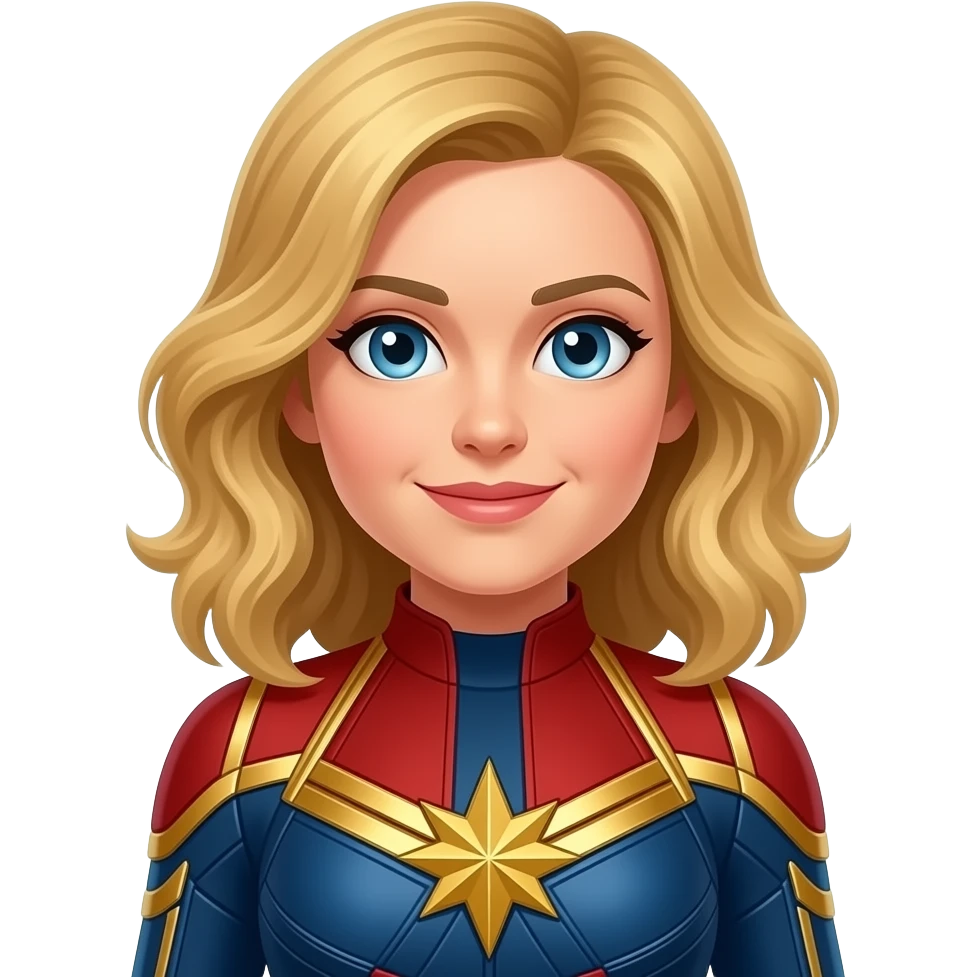 PiCreate an emoji of captain marvel emoji