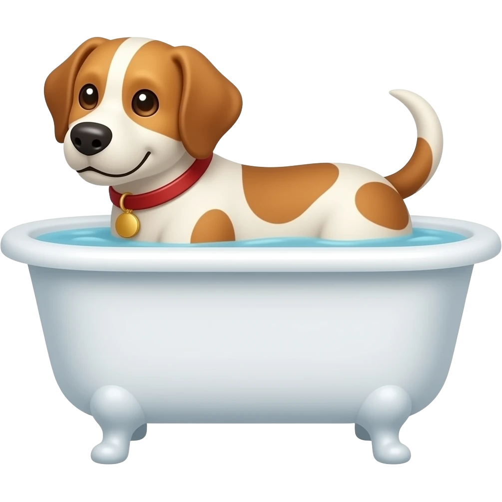 🐕🛁 emoji