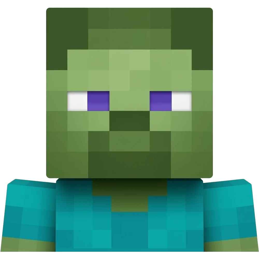 Zombie de minecrafg emoji
