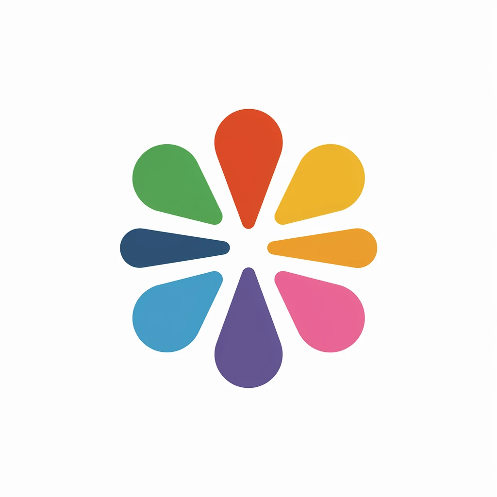 make a colorful logo of "Ideogram V2a" emoji