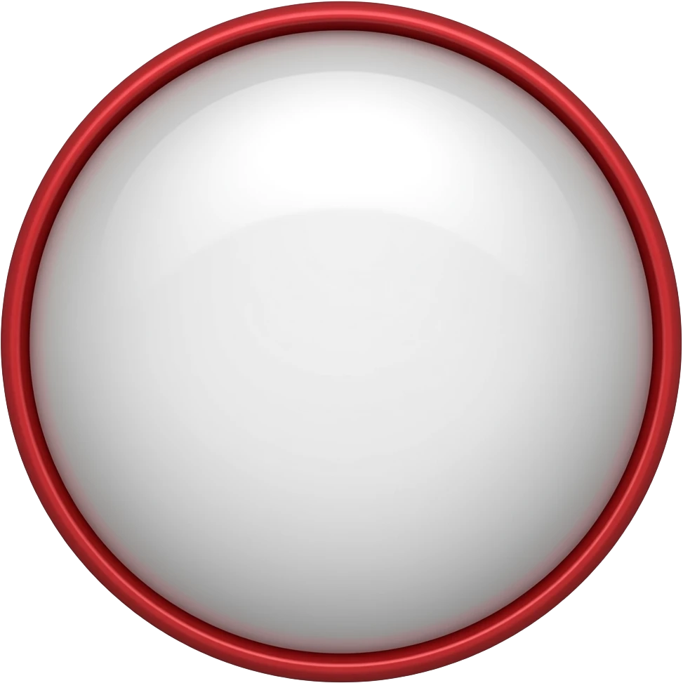 curved red edged please emoji