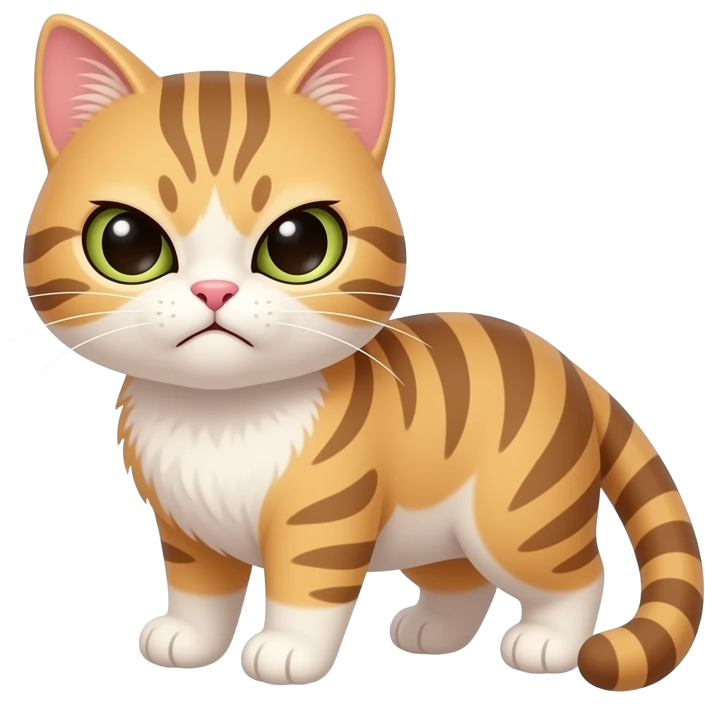 cute cat angry with text buble argh emoji