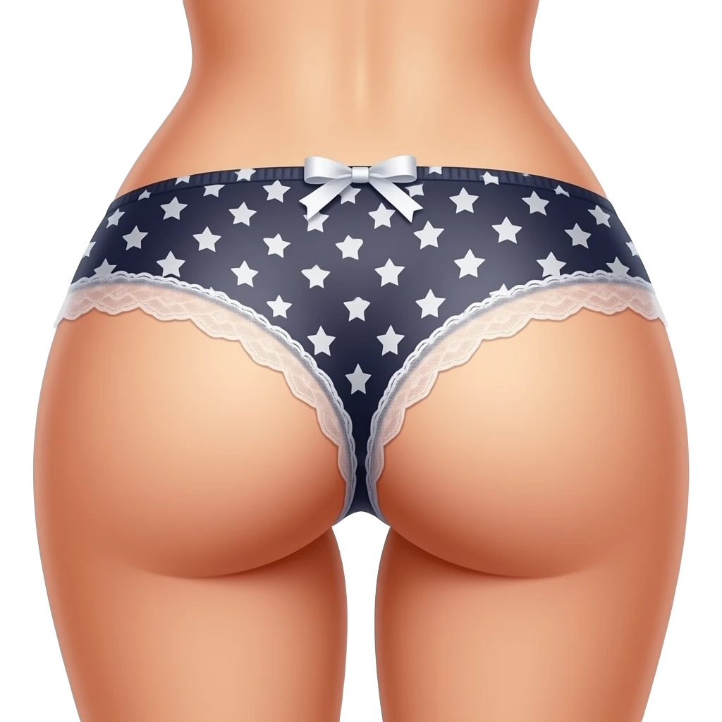 Des fesses en culotte emoji
