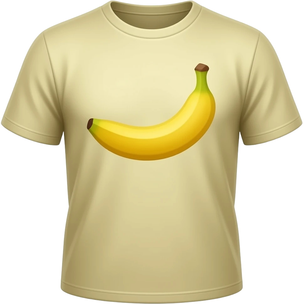Banana tee emoji