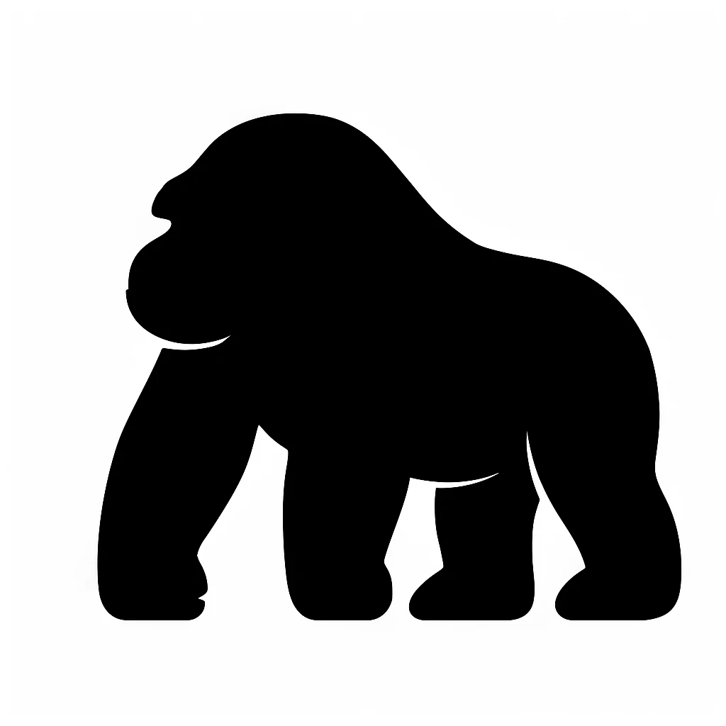 Gorilla emoji