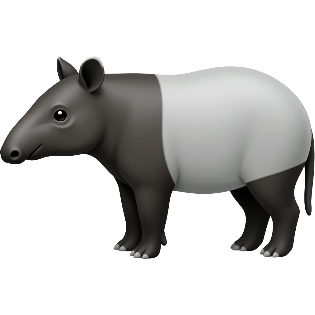 Brazilian tapir emoji