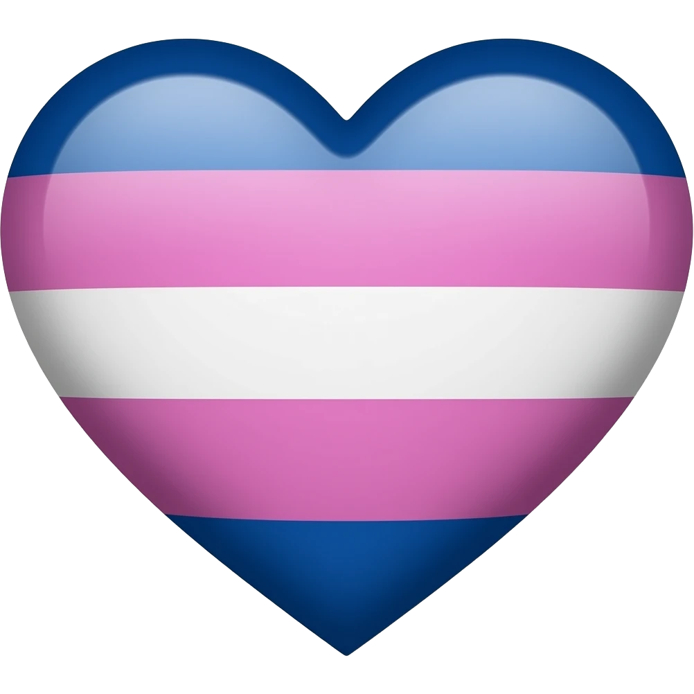 Bisexual flag heart emoji