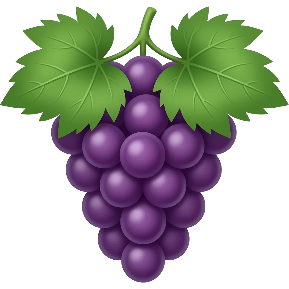 grapes emoji