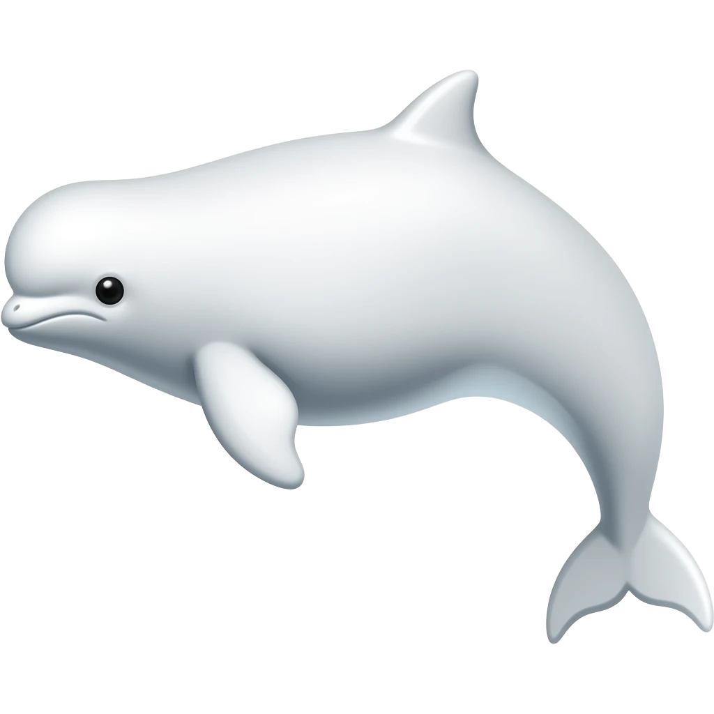 Beluga Whale emoji