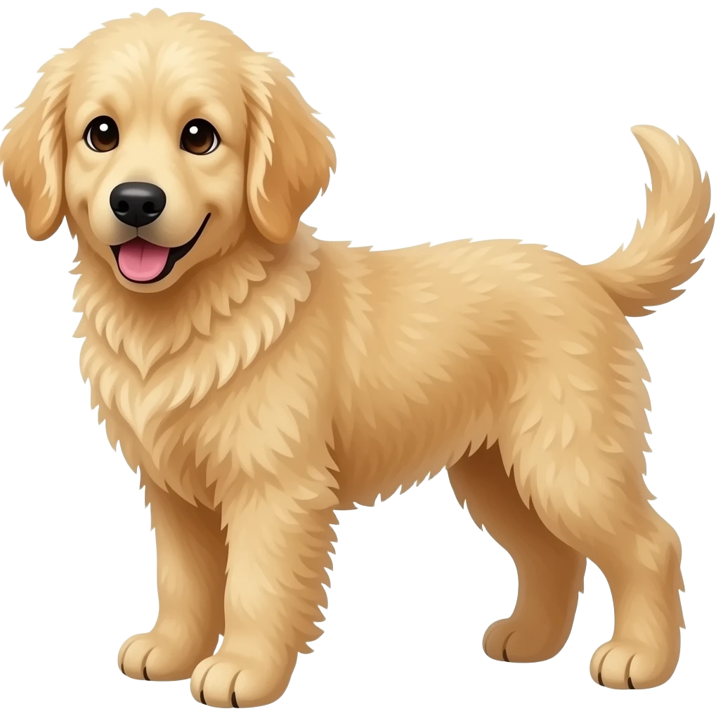 Goldendoodle emoji