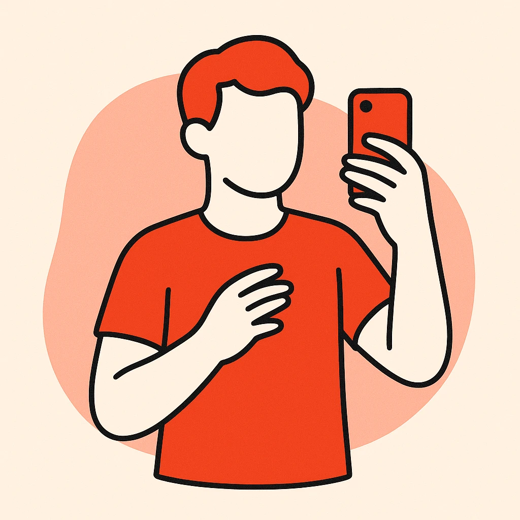 Selfie emoji